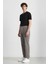 Jogger Düz Paça Her Yöne Esneyen Yazlık Kumaş Pantolon T6317AZ25SP 5