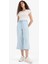 Pull On Culotte Yüksek Esnek Belli Tensel Yıkamalı Pantolon D8240AX25SM 3