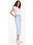 Pull On Culotte Yüksek Esnek Belli Tensel Yıkamalı Pantolon D8240AX25SM 4