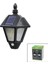 2 Pcs Solar - Güneş Enerjili Duvar Lambası Cob LED Sensörlü= 3 Mod Fonksiyon Bahçe-Balkon-Sokak PT-2981 (5047) 1