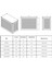 Klima Motoru Gizleme Kafesi 110x56x85 cm (H) Ral 7016 Antrasıt Panjur Medium Modeli 6