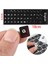 1 Adet Türkçe Q Klavye Etiketi Laptop Pc Sticker Pvckeyboard Sticker Silinmez Kolay Yapışır 1