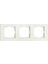 12 Adet Grano Beyaz Üçlü Çerçeve 12'li Paket / Set 1
