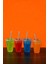 4'lü 600 ml Pipetli Meşrubat Bardağı 2
