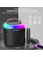 Bluetooth Karaoke Hoparlör Seti – 2 Kablosuz Mikrofonlu | RGB Işıklı | Surround Ses Sistemi | FM Radyo | Taşınabilir | USB / microSD / AUX Girişli | Şarjlı Bataryalı Kablosuz Müzik Kutusu 5