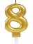8 Rakam Mum Gold Renk (5047) 1