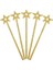 Altın Renk Yıldız Peri Asası Peri Değneği 34 cm 1 Adet (5047) 1