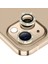 Ally iPhone 14-14 Plus Diamond Taş Işlemeli Alüminyum Alaşımlı Kamera Lens Ko - MCT4084-3517 2