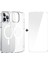 Baseus Crystal iPhone 13 Pro Max 6.7 Magsafe Silikon Kılıf + Tempered Ekran Koruyu - MCT8166-4642 1