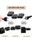 1 Adet Türk Fişi Amerikan Tip Fişe Çevirici Seyahat Adaptörü 2 Pinli Düz Plug Travel Adapter Fiş Priz Dönüştürücü Piriz Siyah 4