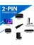 1.5 Metre 1.5mt Ceryan Power Güç Elektrik Kablosu C7 (Ps4/ps3/ps2/teyp- Laptop Adaptör-Işıldak ) 2 Pinli Kablo Cabble 3