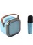 Karaoke Kablosuz Hoparlör Mikrofonlu Rgb Işıklı Bluetooth Speaker Tf Kart/usb Ma - FKU5021-7355 2