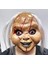 Beyaz Saçlı Çaki Maskesi Chucky Maskesi Yetişkin Çocuk Uyumlu - FKU5735-5540 1