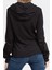 Kadın Fermuarlı Sweatshirt-Siyah 4