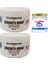 2 Tane Çörek Otu Kremi XL Box Büyük Boy White 200 ml + 50 ml Menthol Balm / Diz Dirsek İskelet Sırt Bel Kas Masaj Seti 1