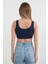 Basic Fitilli Modal Crop Büstiyer 4