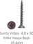 Sunta Vidası 4,0 x 30 mm 20 Adet Yhb Vida 1