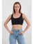 Basic Fitilli Modal Crop Büstiyer 1