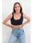 Basic Fitilli Modal Crop Büstiyer 3