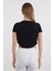 Basic Yanları Stoperli Crop Tişört 4
