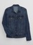 Erkek Koyu Mavi Icon Washwell ™Denim Ceket 3