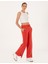Kadın Kırmızı Loose Fit Modal Karışımlı Eşofman Altı 50301424-VR030 3