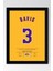 Anthony Davis Forma Çerçeveli Tablo - Nba Los Angeles Lakers Jersey 1