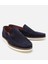 02AYH302980A680 ERKEK Süet Deri Lacivert Hafif Tabanlı Loafer 2