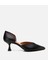 01AYH304200A100 KADIN Deri Siyah Ince Topuklu Stiletto 1