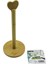 Yuvarlak Altlık - ÇAP=12CM Ahşap Bambu Kağıt Havluluk Kalp Başlı Sap=28.5cm (5047) 1