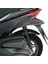 Honda Forza 250 2021-2025 Uyumlu Uzun Arka Çamurluk Siyah 2