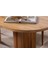Sierra Iskandinav Oval Natural Ahşap Bohem Masa 90X180 4
