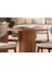 Sierra Iskandinav Oval Natural Ahşap Bohem Masa 90X180 6