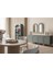 Echo Iskandinav Oval Natural Ahşap Bohem Masa 90X160 5