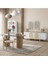 Echo Iskandinav Oval Natural Ahşap Bohem Masa 90X160 7
