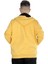 Mode Xl Erkek Sweatshirt Kapşonlu Zippered Basic 20543 Hardal 4