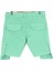 Erkek Çocuk Kargo Cepli Kemerli Mint Şort %100 Pamuk 6