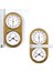 Marine Tfa Tekne Hava Istasyonu Ahşap Taban Barometre Higrometre ve Termometreli 92 x 38 x 170 mm 2