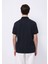 Regular Fit Polo Yaka Baskılı Erkek Lacivert Kısa Kol Tişört 2