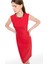 Kırmızı Dellas Slim Fit Midi Boy Elbise 3