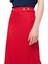 Kırmızı Dellas Regular Fit Yüksek Bel Standart Boy Etek 2