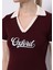 Slim Fit Kadın Bordo Kazak 4