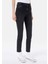 Slim Fit Kadın Siyah Jean Pantolon 4