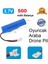 500 Mah Beyaz Soket Li-On 3.7V Soket Drone Pili Oyuncak Araba Pili 14500 1