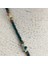 Balık Şekil Kolye Uçlu Doğal Taşlı Yeşil Renk El Yapımı Kadın Kolye (50 Cm) 5