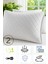 2 Adet Klimalı Terletmez Yastık | 50×70 cm Ultra Dolgun | Boncuk Silikon Elyaf Dolgu | Fermuarlı | %100 Hava Alan | Mikrofiber Kılıf | Yıkanabilir | Nefes Alan Cool Pillow | Yazlık Konfor 1