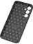 Samsung Galaxy A35 Uyumlu Kamera Korumalı Darbe Önleyici Carbon Brushed Silikon Kılıf 3