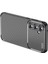 Samsung Galaxy A35 Uyumlu Kamera Korumalı Darbe Önleyici Carbon Brushed Silikon Kılıf 5