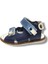 Şirinbebe 1710-20 Çift Cırt Tokalı Erkek Çocuk Sandalet Lacivert Mavi 18-20 2