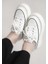 Guja 25Y423-7 Kadın Hakiki Deri 36/41 Yüksek Taban Taşlı Sneaker Ayakkabı 5